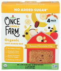 Once Upon A Farm Bar Baked Banana Chocolate Chip 4 Pc 4.8 oz (Pack of 8)
