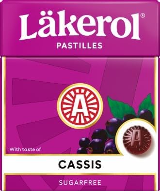 Lakerol Läkerol Sugarfree Pastilles 10-Flavor Variety 0.8 oz packages each in a SOPOSOPO Box (Total of 10 items) SÖPÖSÖPÖ Box
