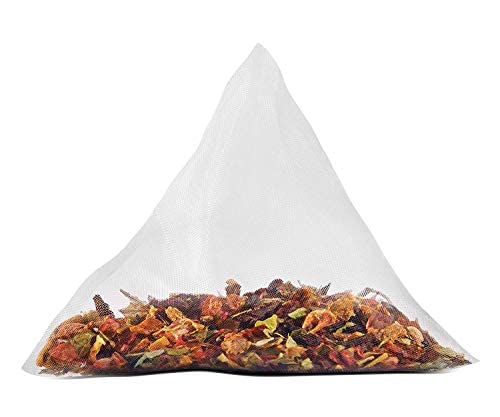 Two Leaves and a Bud Alpine Berry Herbal Tea Bags Naturally Caffeine Free Whole Leaf Herbal Tea with Hibiscus in Sachets 15 Count (Pack of 6)