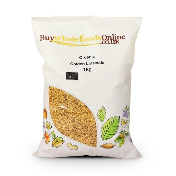 Buy Whole Foods Organic Golden Linseed (1kg)