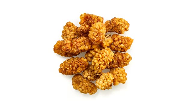 Yupik Organic Dried Mulberries 2.2 lb (35.2 oz) Dried Fruit Non-GMO Vegan Gluten-Free No Added Sugar Oil-Free Healthy Snacks Ideal for Baking &amp Topping