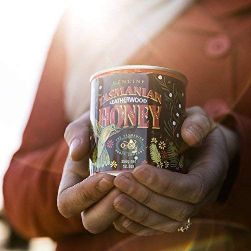 Tasmanian Leatherwood RAW HONEY | 4.4 Pounds | Pure | Unheated | Unfiltered | Unpasteurized | Hand-Crafted | Product of Australia | Bio-Active Compounds |