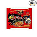 Samyang 2X Spicy Hot Chicken Flavor Ramen 15Pack (140 g Each) Wdfgw