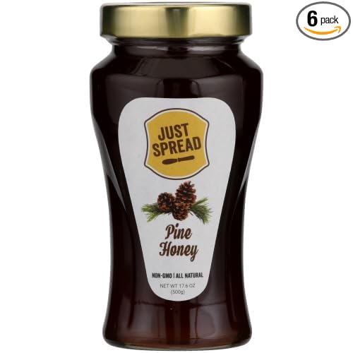 J.ust Spread Honey Pine 17.6 oz (Pack of 6)