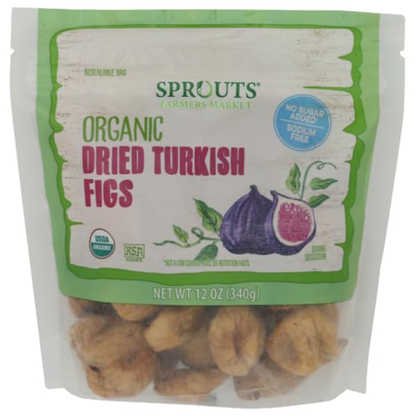 Sprouts Organic Dried Turkish Figs - 12 oz