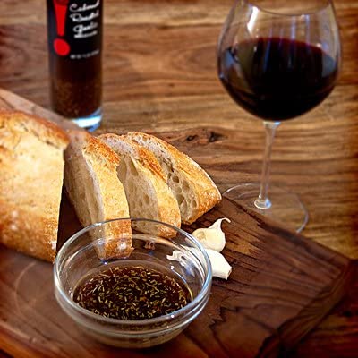 OMG!: Delicious Dipping Oil | As found in Pike Place Market | Perfect for breads veggies salads and marinades. (Cabernet Roasted Garlic Marinade 177ml/6oz)