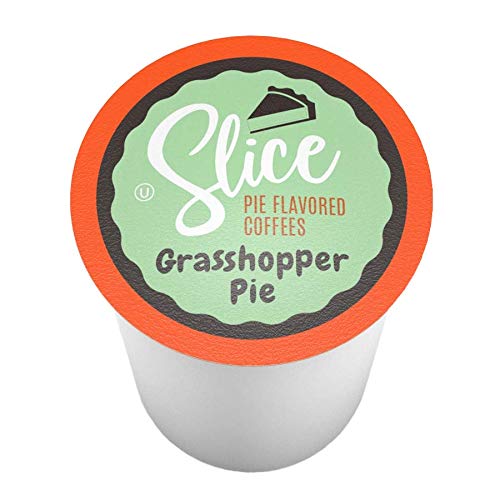 Slice Coffee Flavored Coffee Grasshopper Pie Compatible with K Cup Brewers Including 2.0 40 Count