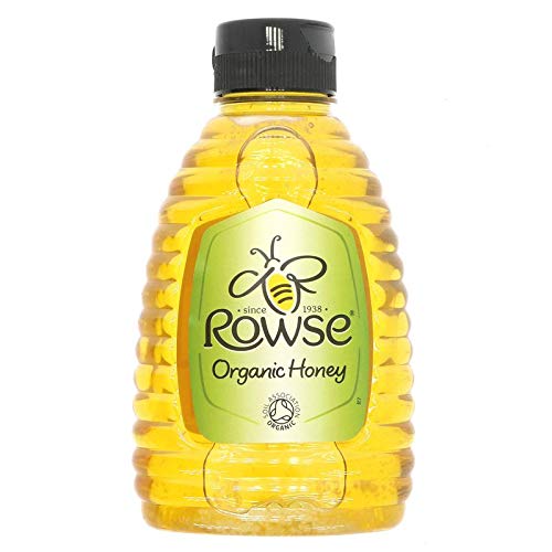 Rowse Squeezable Organic Honey 340g (Pack of 6)