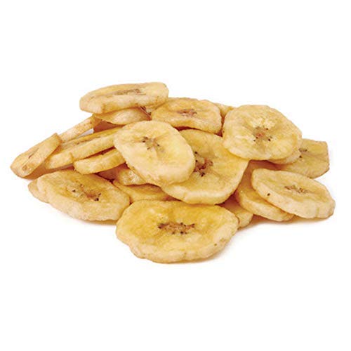 Aiva Dried Sweetened Banana Chips (5 LB) – Fresh Crispy &amp Sweetened Delicious Snack for Snacking