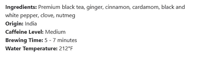 Elmwood Inn Fine Teas Indian Chai Black Tea 16-Ounce Pouch