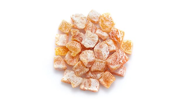 Yupik Dried Apricots Diced 2.2 lb (35.2 oz) Pack of 6 Kosher GMO-Free Sliced Dried Fruits Small Cubed Pieces No Added Sugar Chewy Texture Unique Snacks Fruity Topping &amp Inclusion