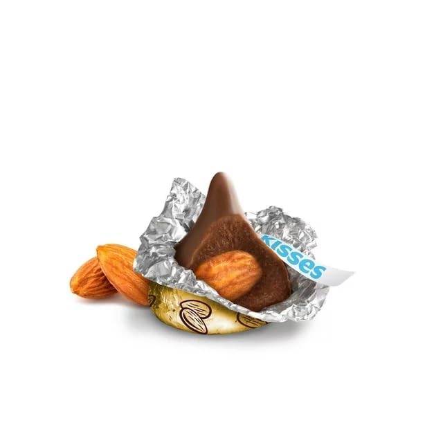 Gold Kisses Milk Chocolate with Almonds 2 lb bag