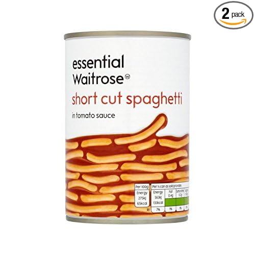 Short Cut Spaghetti essential Waitrose 410g - Pack of 2