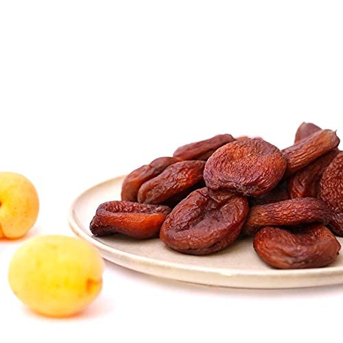 Arashan Black Apricots – The MOST Exquisite Dried Apricots! Grown in the Ferghana Valley Kyrgyzstan – Pitted Sun-Dried No Sugar Added (2 LB)