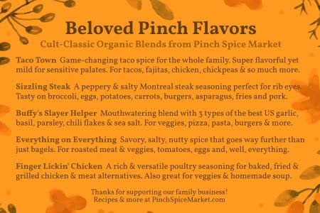 Pinch's Best Sellers Bundle-5 of Our Most Popular Selling Spices