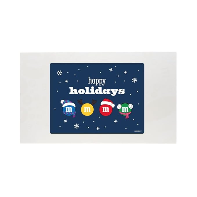 M&ampM’S Holiday Bundle Gift Box Unique Holiday Gift filled with Assorted M&ampM’S Candies