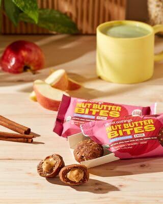 Sweet Nothings Nut Apple Cinnamon Peanut Butter Bars 1.4 oz (Pack of 12)