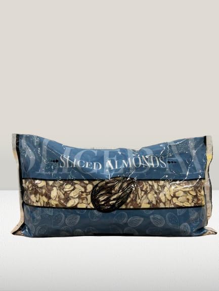 Raw Sliced Almonds 5 Pounds Premium Natural Baking Nuts for Cooking and Toppings