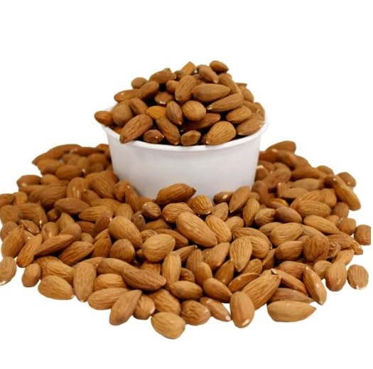 Whole Raw Almonds - 5lb Bulk Bag - Fresh &amp Healthy