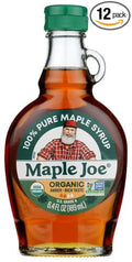 Generic M.aple Joe Organic Amber Maple Syrup 6.4 oz (Pack of 12)