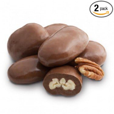 Arndts Fudgery Premium Chocolate Covered Candy (Milk Chocolate Amaretto Pecans (2-13 oz. Bags))