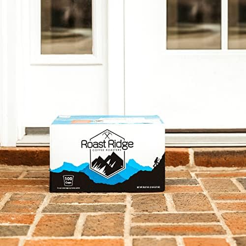 Roast Ridge Single Serve Coffee Pods for Keurig K-Cup Brewers Variety Pack Medium Roast 100 Count (50 Chocolate Mocha 50 Chocolate Hazelnut)