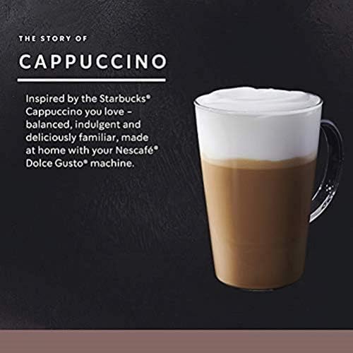 Starbucks Variety Pack Coffee Pods by NESCAFÉ Dolce Gusto (Pack of 6 Total 72 Pods)