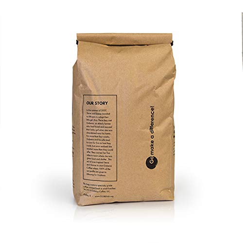 Gobena Coffee 5lb Fair Trade Organic Certified Nicaraguan Ground Dark Roast100% Arabica Specialty Coffee 80 ounces 5 pounds Bulk