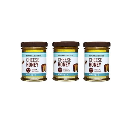 Cheese Honey Savannah Bee Company 3 oz. (3 pack)