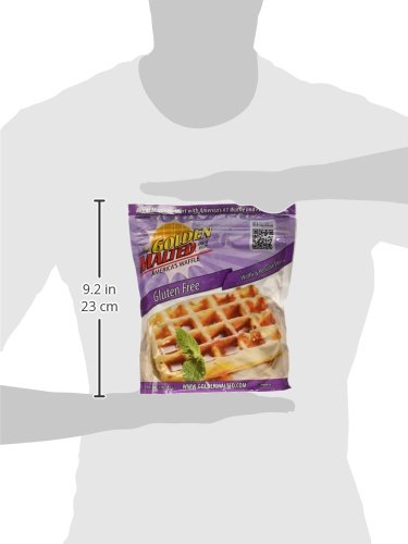 Carbon's Golden Malted Gluten Free Waffle and Pancake Mix 32 Ounce