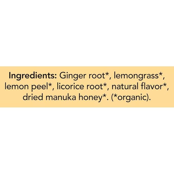 Pukka Organic Lemon Ginger &amp Manuka Honey Herbal Tea Immune Boosting Organic Tea Infusion Selection With Turmeric Ideal For Daily Support Caffeine Free 80 Total Bags (20ct - Pack of 4)