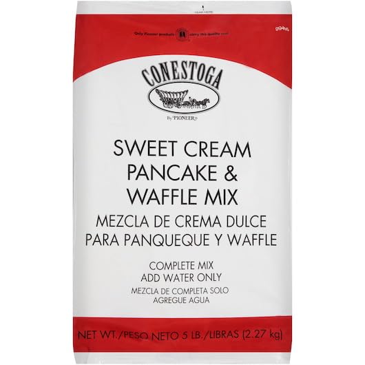 Conestoga Sweet Cream Pancake and Waffle Mix 5 Pound - 6 per case