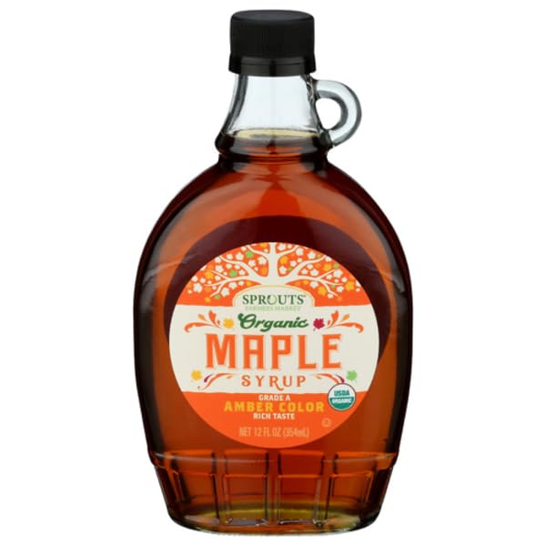 Generic Sprouts Organic Grade A Maple Syrup Amber - 12 fl oz