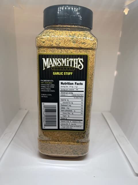 Mansmith's Garlic Stuff (Salt Free) 23 oz.