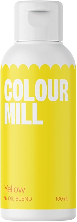 Colour Mill Oil-Based Food Coloring 100 Milliliters (Yellow)