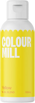 Colour Mill Oil-Based Food Coloring 100 Milliliters (Yellow)