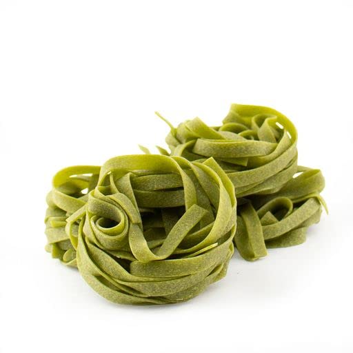 Giusto Sapore Italian Pasta - Egg 340g - Premium Bronze Drawn Durum Wheat Semolina Gourmet Pasta Brand - Imported from Italy and Family Owned (Spinach 6 Pack)