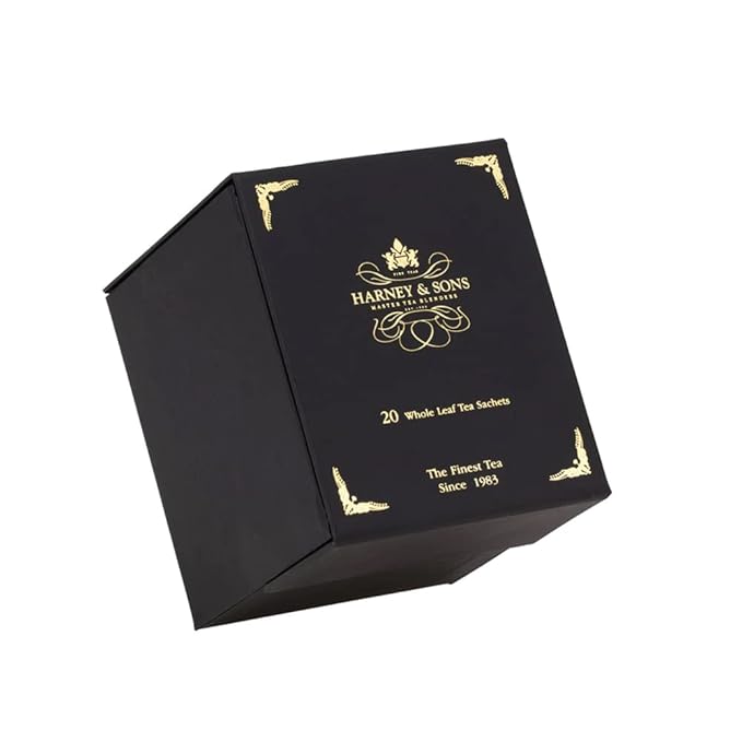 Harney &amp Sons Heritage Wrapped Sachet Sampler Box 20 wrapped sachets