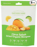 Earthside Farms Dried Mangoes Organic 2.8 oz (Pack of 6)