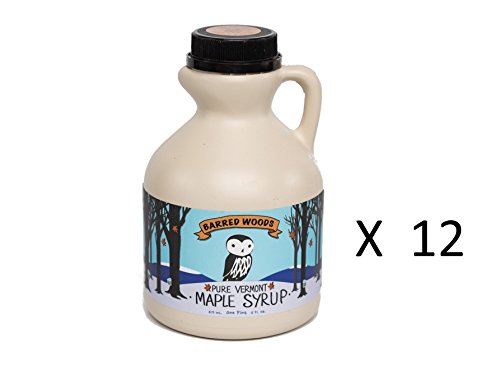 Case of 12 Pint Jugs of 100% Pure Vermont Maple Syrup (Grade A Dark Robust)