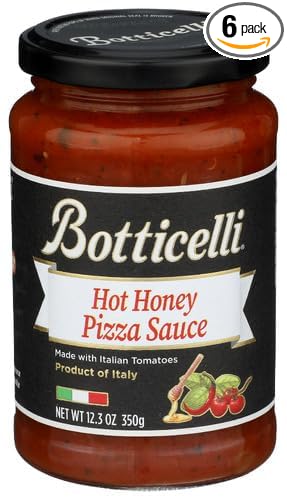 Botticelli Pizza Hot Honey Sauce 12.3 oz (Pack of 6)