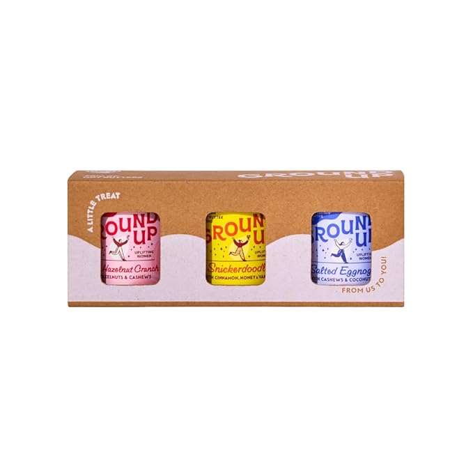 GROUND UP Holiday Tasting Flight Nut Butter 4 OZ