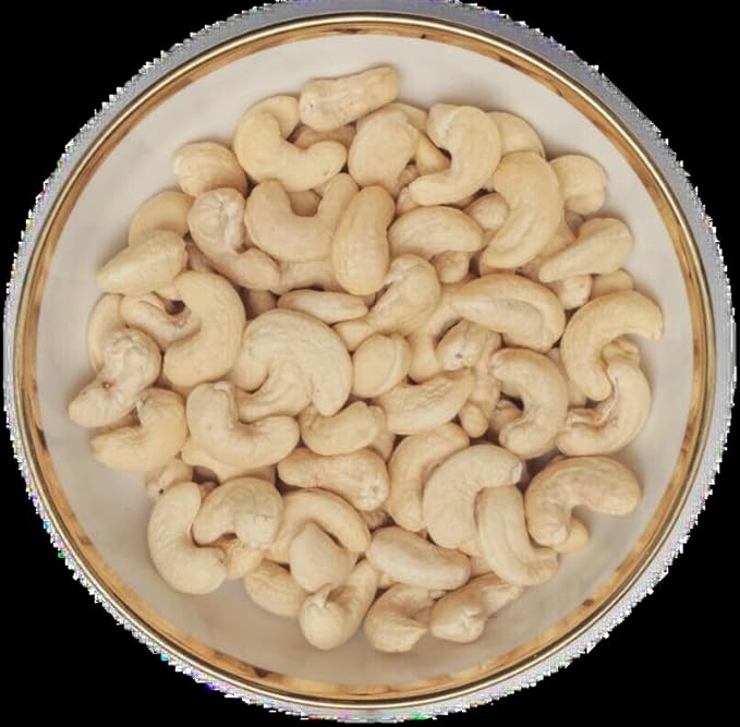 Sano Nuts 50LB Whole Raw Cashews - West African Origin Raw Unsalted Cashews Nuts - Fresh &amp Unroasted Cashews - 100% Natural Grown Kosher Vegan - 50 Pounds of Raw Cashew Pieces - Vacuum Pack