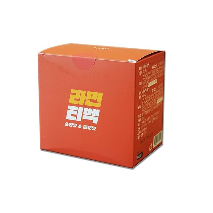 [Palkin] Korea Ramen Tea Bag 16ea (8 hot&ampspicy flavors + 8 mild flavors) / Korean food / Korean tea / Korean Ramen / Would you like a cup of ramen? (overseas direct shipment)