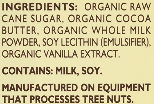 Green &amp Black's Organic White Chocolate with Vanilla 30% Cacao 3.5 Ounce Bars (Pack of 10)