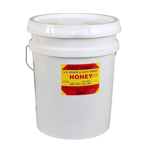 Honey Light Amber 60 Pound -- 1 Pail