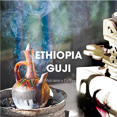 Ethiopian Guji Coffee Oromia Region Whole Bean Fresh Roasted 16-ounce