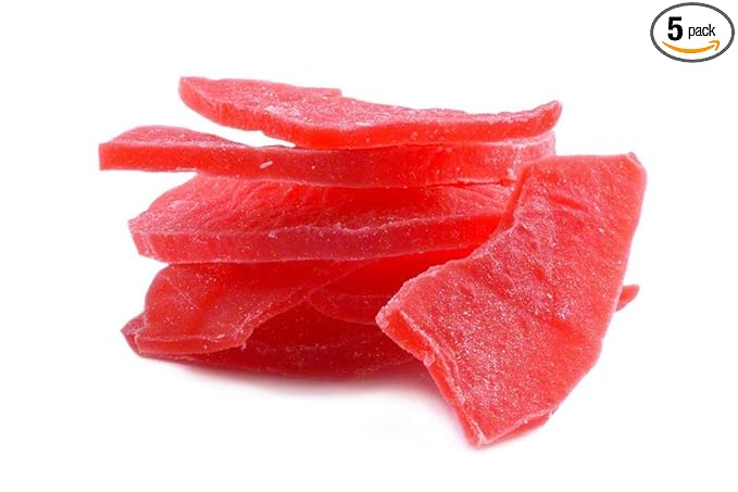 Dried Papaya Strawberry Slices 5lb Bags — Individual Bags