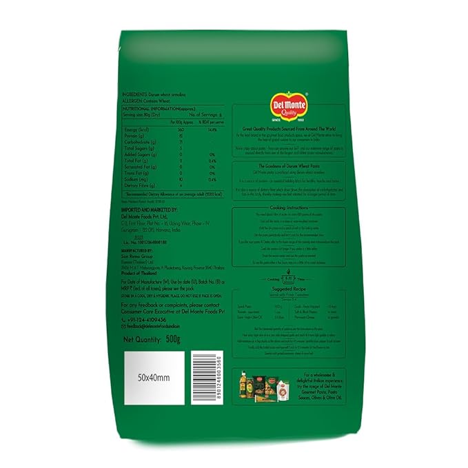 Delmonte Penne Rigate 500g