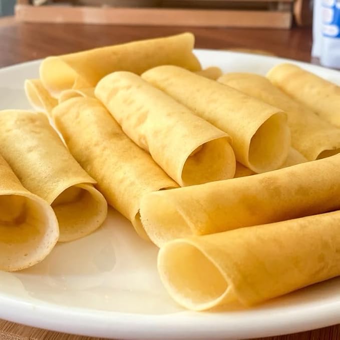 เชฟจ๋า Crispy Thai-Style Crepe Mix Easy-to-Prep Golden Pancake Batter for Sweet and Savory Snacks (150g)
